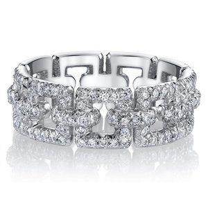 ✨Fashion Shiny Dainty Gems Zircon Trendy Eternity Ring for Women, MARR9085